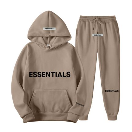 Fear Of God Essential Hooded Tracksuit Gray